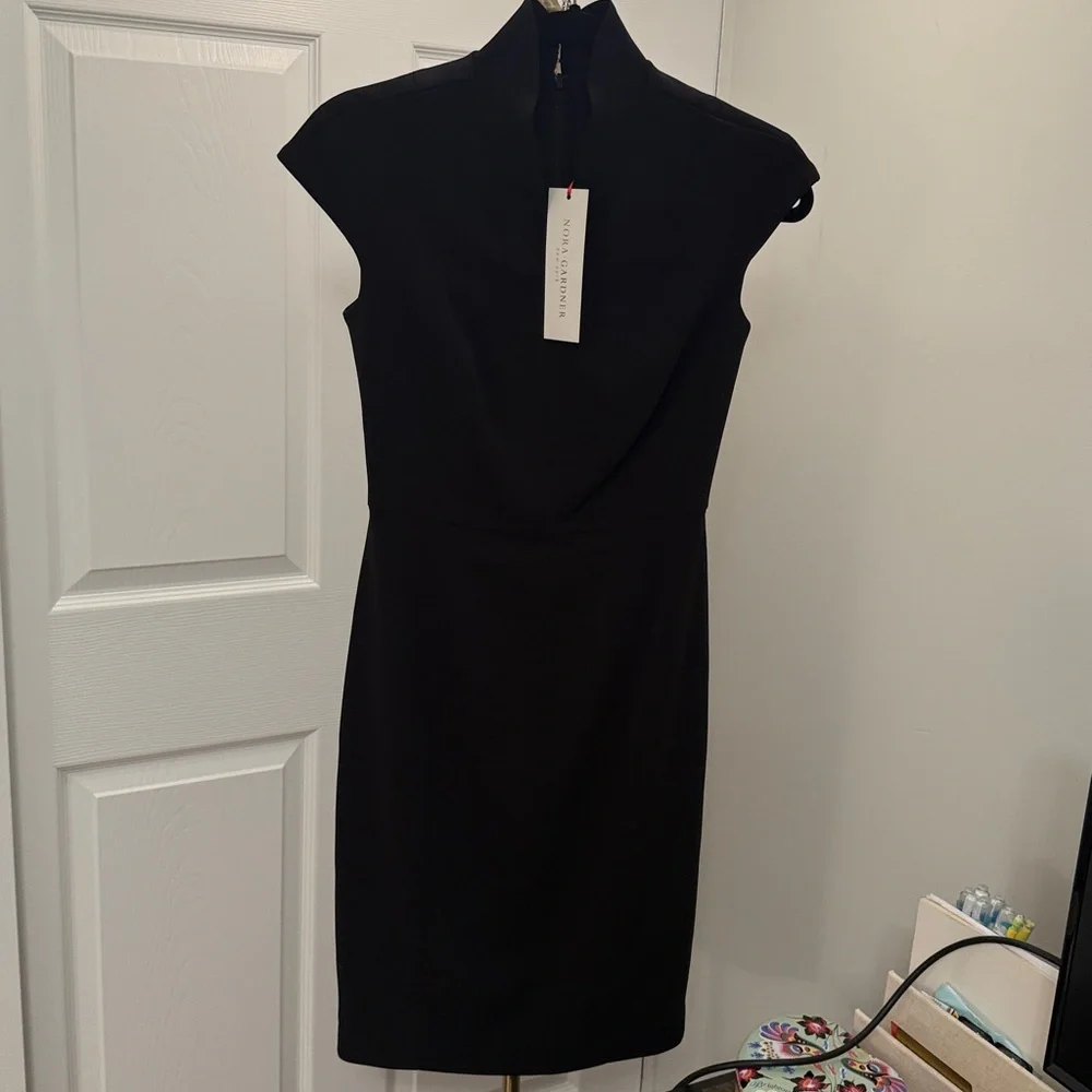 NWT Nora Gardner Evelyn Dress size 0 black - Picture 2 of 2